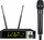 Set mikrofon pa tel Avtek WM 1H, me mikrofon dore, marrës me dy antena, i zi