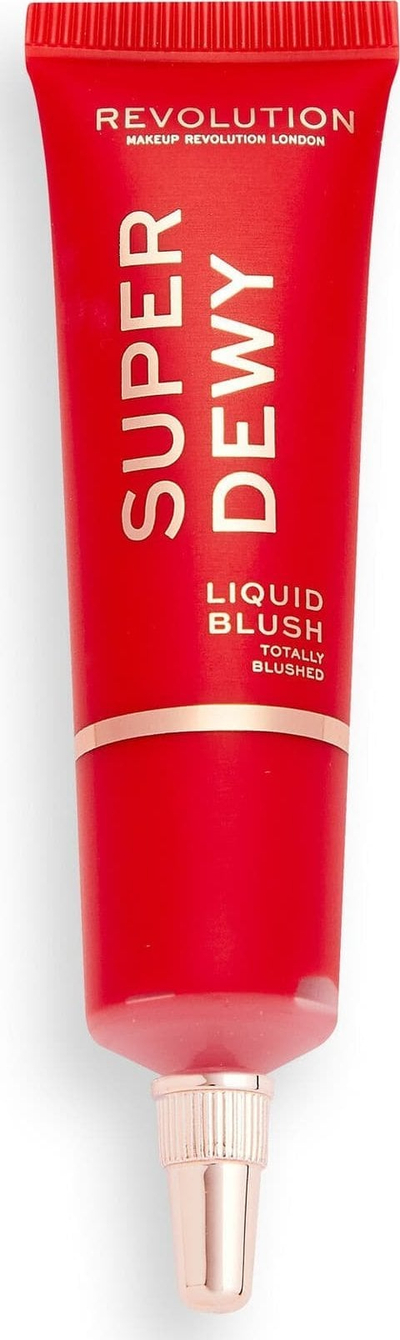 Течен руменилo Makeup Revolution Superdewy, Totally Blushed, dewy ефект