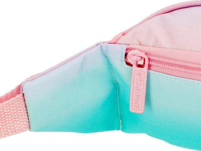 Çantë beli Starpak Ombre Mermaid, rrip i rregullueshëm, me zinxhir, ngjyra pastel