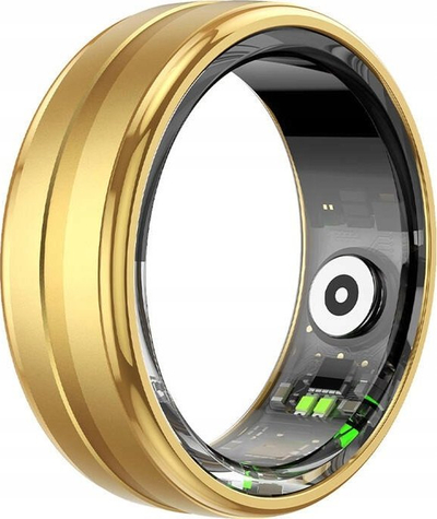 Unazë inteligjente Colmi R06, Bluetooth 5.0, madhësia 18.1mm numri 8, ngjyrë ari