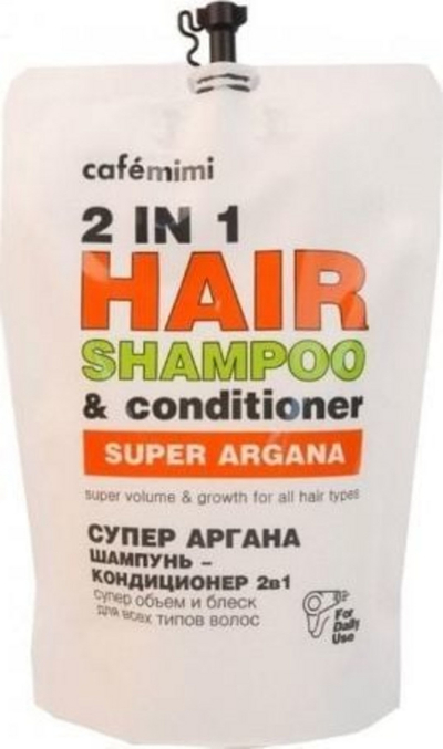 Shampo edhe balsam Cafe Mimi Super Food, 450 ml