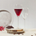Set gotash vere dhe uji Krosno Perla, 4 copë, qelq transparent