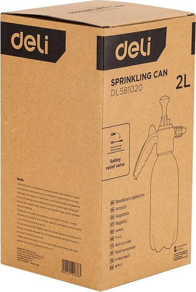 Spërkatës me presion Deli EDL581020, 2L, plastik, jeshil