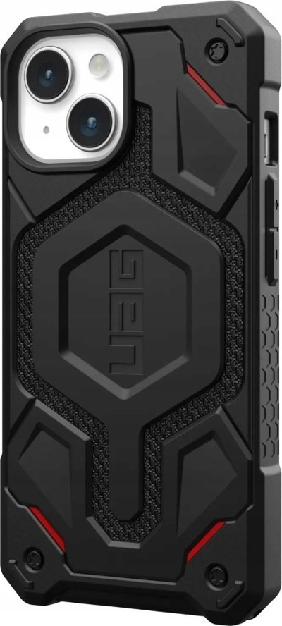 Mbulesë telefoni UAG Monarch Pro Kevlar MagSafe, për iPhone 15 6.1", e zezë