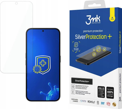 Folie mbrojtëse 3mk SilverProtection Plus për Nothing Phone 2a, antimikrobike, transparente