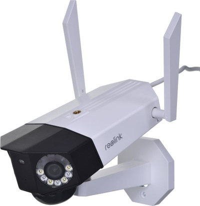 Kamerë sigurie REOLINK Duo 2, 6MP, WiFi 2.4/5GHz, e bardhë