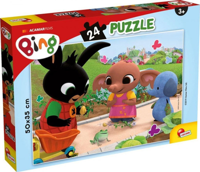 Puzzle Lisciani Plus Bing 4, 24 copë