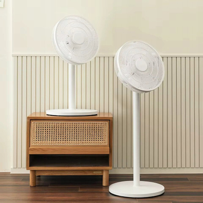 Ventilator në këmbë LTC WT114, 55W, me ekran dixhital dhe telekomandë, i bardhë