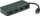 Hub USB Roline 14.02.5035, USB C në 4x USB 3.0, me adapter rryme, i zi