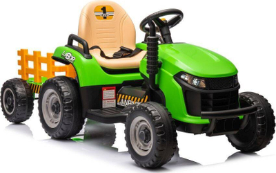 Traktor elektrik lodër BBH-030, me bateri, një vend, i gjelbër