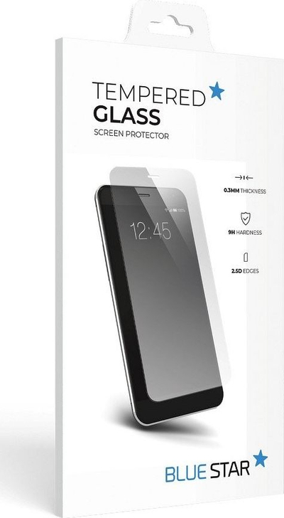 Mbrojtës ekrani Blue Star 5D për Samsung A51, xham i kalitur, i zi