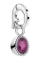 Pendant për varëse Rosefield PE-Silver-Jun, i argjendtë/ rozë