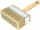 Furçë për tapeta WALLPAPER BRUSH 130mm, dru ahu, qime sintetike e natyrale