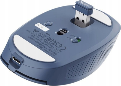 Maus wireless Trust OZAA Compact, Bluetooth, blu