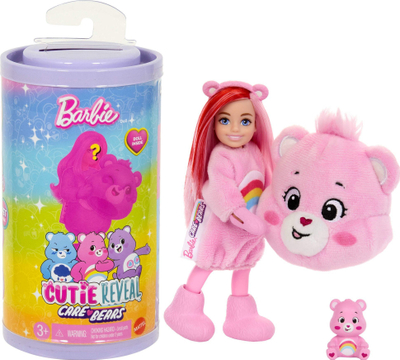 Kukull Barbie Cutie Reveal Chelsea, 6.5", me aksesorë, flokë rozë