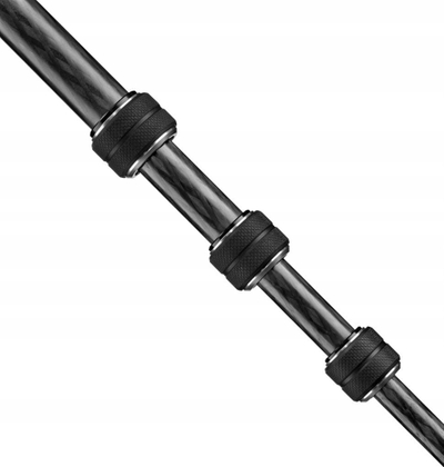 Tripod Manfrotto BeFree Advanced Carbon, 150cm, mban deri 9kg, i zi