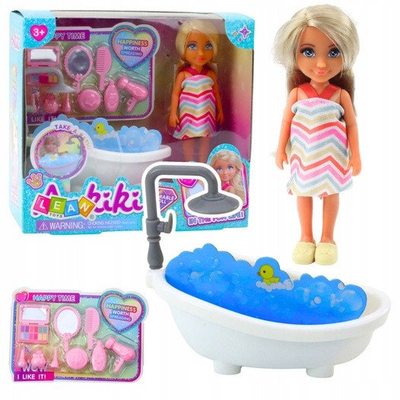 Set lodër Ankiki Mini Doll me vaskë edhe me gjona për kujdes