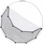 Mbulesë reflektori Manfrotto HaloCompact 82cm, soft silver, e argjendtë