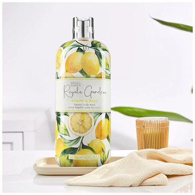 Xhel dushi për femra Baylis & Harding Lemon & Basil, 500 ml
