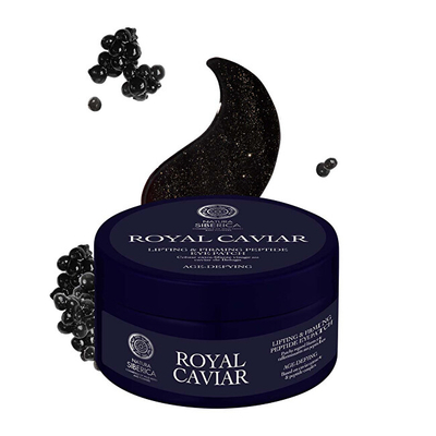 Pambukë per zonen e syve Natura Siberica Royal Caviar Lifting & Firming Peptide Eye, 60 copë