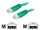 Kabëll rrjeti ROLINE UTP Patch Cable Cat 5e, RJ45, 3.0m, jeshil