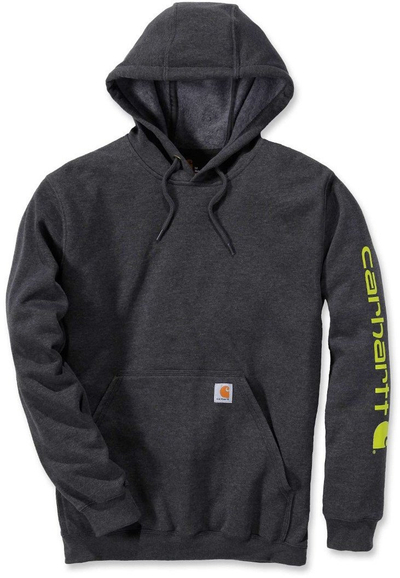 Bluzë me kapuç Carhartt Loose Fit Midweight, për meshkuj, madhësia 2XL, Carbon Heather