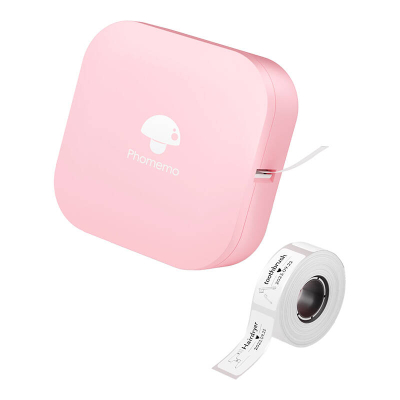 Printer etiketash portativ Phomemo Q30, Bluetooth, USB C, rozë