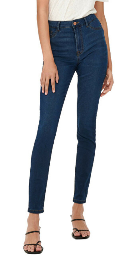 Xhinse Jacqueline de Yong Skinny Fit JDYTULGA 15266427, të kaltër të errët