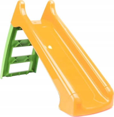 Rrëshqitëse për kalamajt Paradiso Toys First Slide, plastike, 1–3 vjeç, portokalli jeshile
