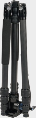 Tripod fotografik Sirui Traveler 7VC, karboni, me kokë video VA-5, i zi