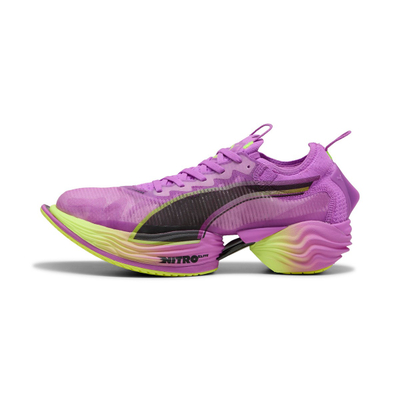 Atlete vrapimi Puma Fast-R NITRO Elite 2, për asfalt, vjollcë me të verdhë