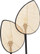 Lampë dyshemeje Atmosphera Olme, metal, 143cm, bezhë