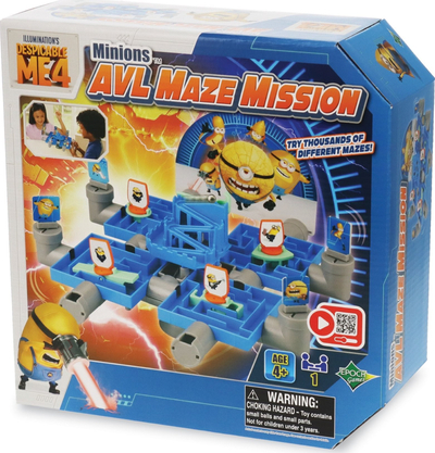 Loje tavoline EPOCH Minions Mission Labyrinth 07521, per familje, me labirint