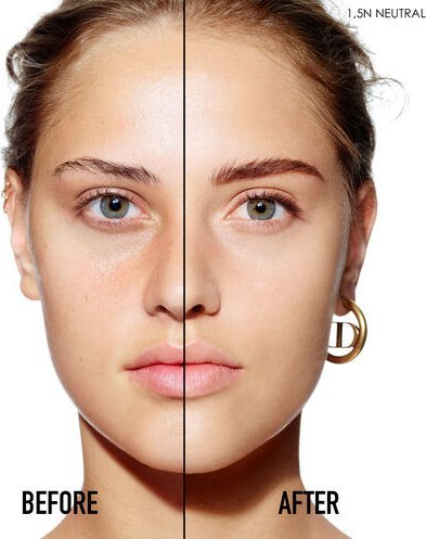 Fondatinë Christian Dior Forever Skin Glow, SPF 20, 24 orë, ngjyra 1.5W Warm Glow