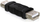 Përshtatës USB Delock, USB-A në USB-A, i zi
