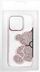 Mbajtëse telefoni Teddy Bear për iPhone 13 Pro, PU TPU, rozë