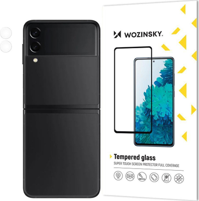 Mbrojtës xhami kamerë Wozinsky Full Camera Glass për Samsung Galaxy Z Flip 3, 9H, transparent
