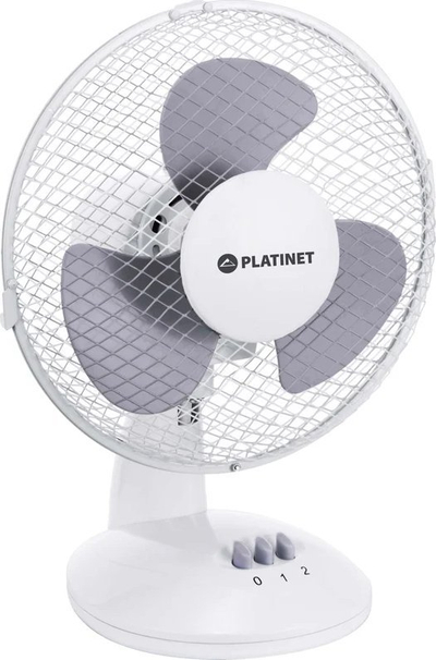 Ventilator tavoline Platinet 44745, 9", 3 shpejtësi, gri