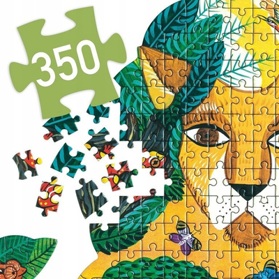 Pallto Djeco Puzz'Art Lion, 350 copka, shumëngjyrësh