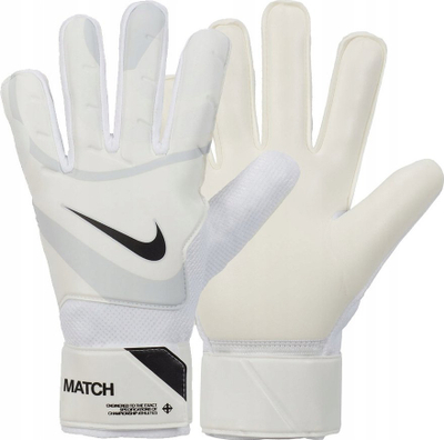 Doreza portieri Nike Match FJ4862-100, për meshkuj, e bardhë