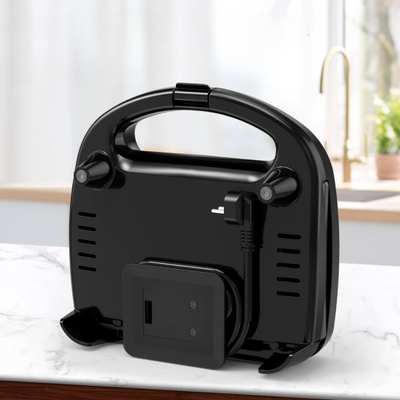 Tostierë dhe grill Duy, 1000W, veshje jo-ngjitëse, e zezë