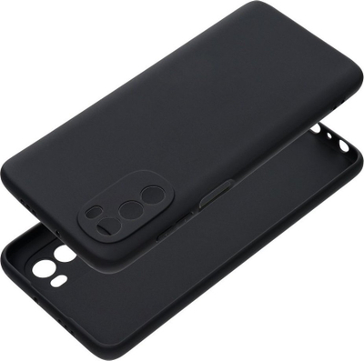 Kllëf telefoni Matt Case për Motorola G42, TPU i butë, mat, i zi