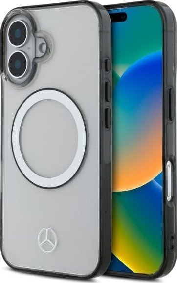 Mbrojtëse telefoni Mercedes MEHMP16S23HUOKC për iPhone 16 6.1", MagSafe, transparente