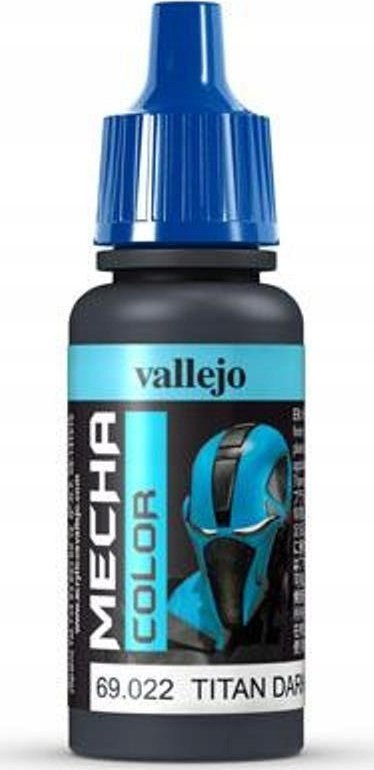 Bojë akrilike Vallejo Mecha Color 69.022 Titan Dark Blue, 17 ml, e kaltër e errët
