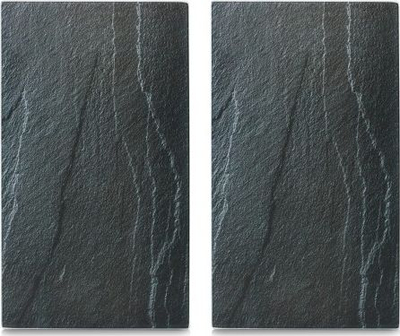 Dërrasa prerjeje qelqi Zeller, set 2 copë, 30x52 cm, transparente