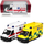 Lodër ambulance Kinsmart Mercedes-Benz Sprinter, metal, pull-back, shumëngjyrëshe