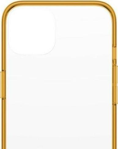 Maskë mbrojtëse PanzerGlass ClearCase për iPhone 13, xham i kalitur, shtresë antibakteriale, Tangerine