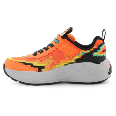 Atlete për kalamaj Skechers Mega Craft 4K Jr 402160L, portokalli me të zezë