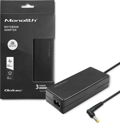 Полнач за лаптоп Колтек за Асер, 40W 19V 2.1A, црн