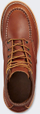 Чизми за работа Red Wing Traction Tred 8 Soft Toe 10875, кожа, ѓон Traction Tred, боја tan